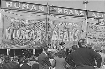 1940s freak show, Rutland, Vermont