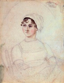 Jane by Cassandra Austen, pencil and watercolour, circa 1810